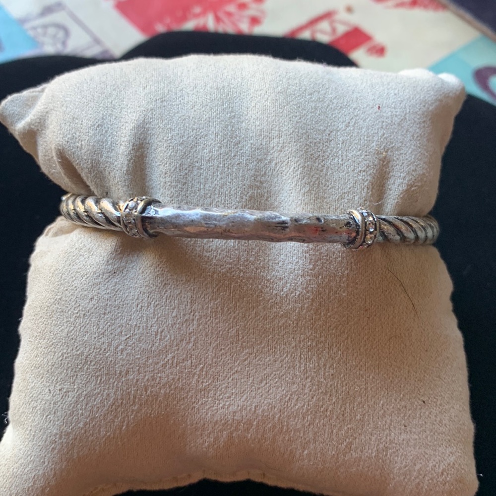 Silver Bangle Bracelet